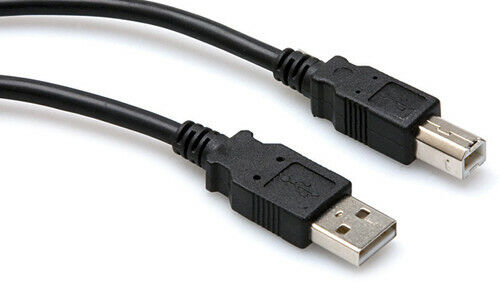 Hosa High Speed USB Cable Type A to Type B 3 Feet (Black) [New ]