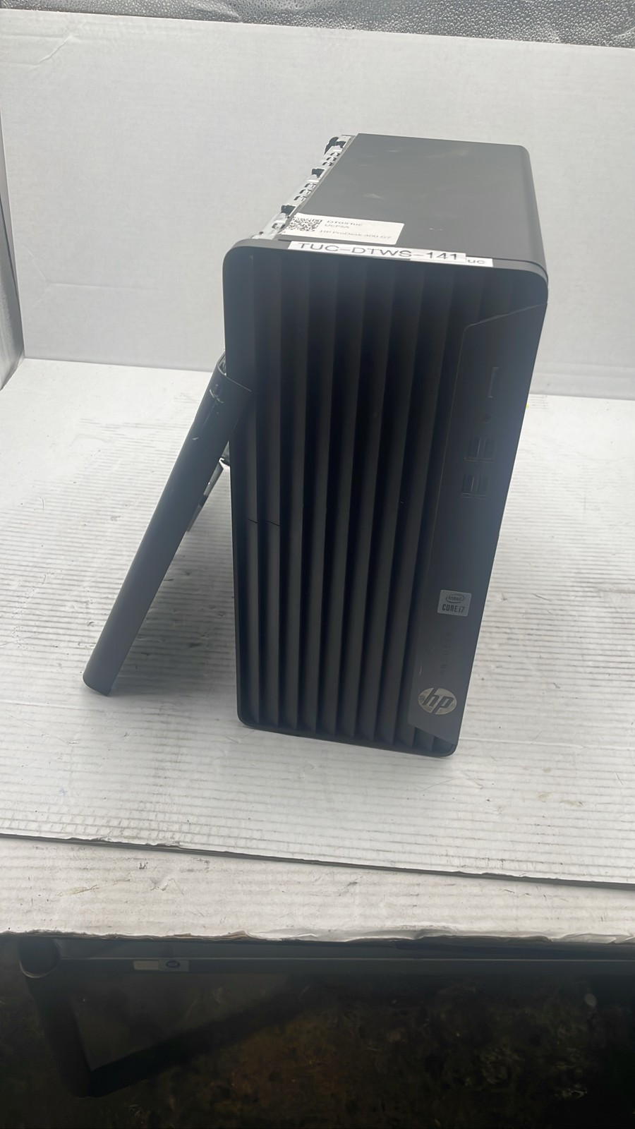 HP ProDesk 400 G7 Microtower Intel Core i7 10th Gen Desktop PC Black Unit