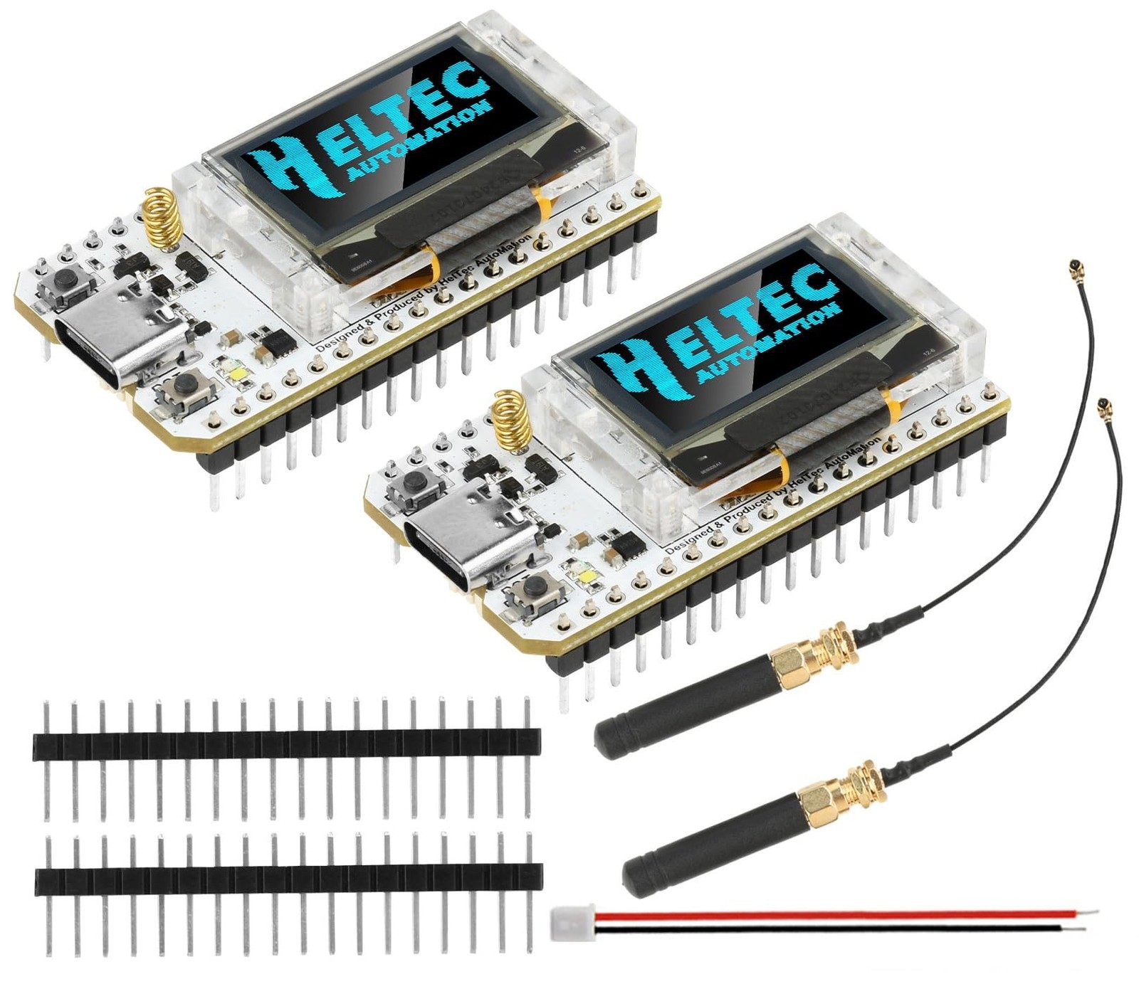 LoRa V3 ESP32 Development Board, 2pcs big antenna, Lora-V3 2Pcs