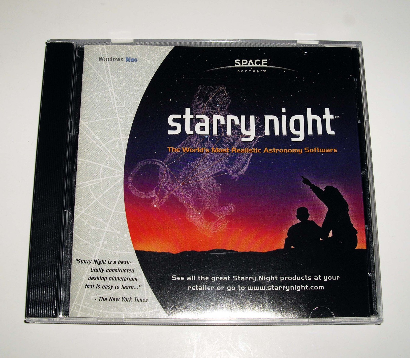 Deep Space Explorer STARRY NIGHT 2001 CD-ROM Space Software Windows PC Mac