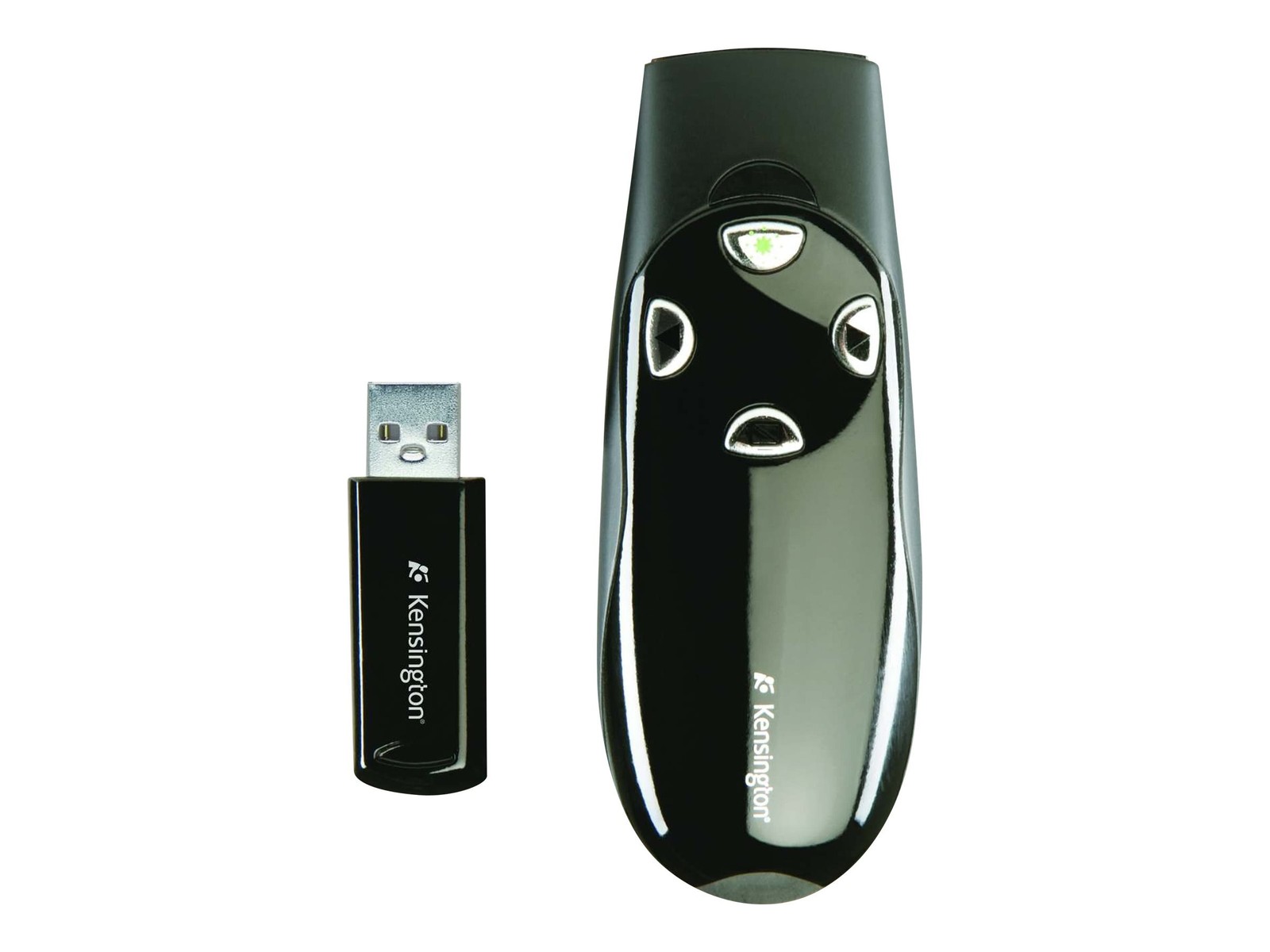 Kensington Wireless Presenter Pro Green Laser Pointer 150ft Range Comfortable...