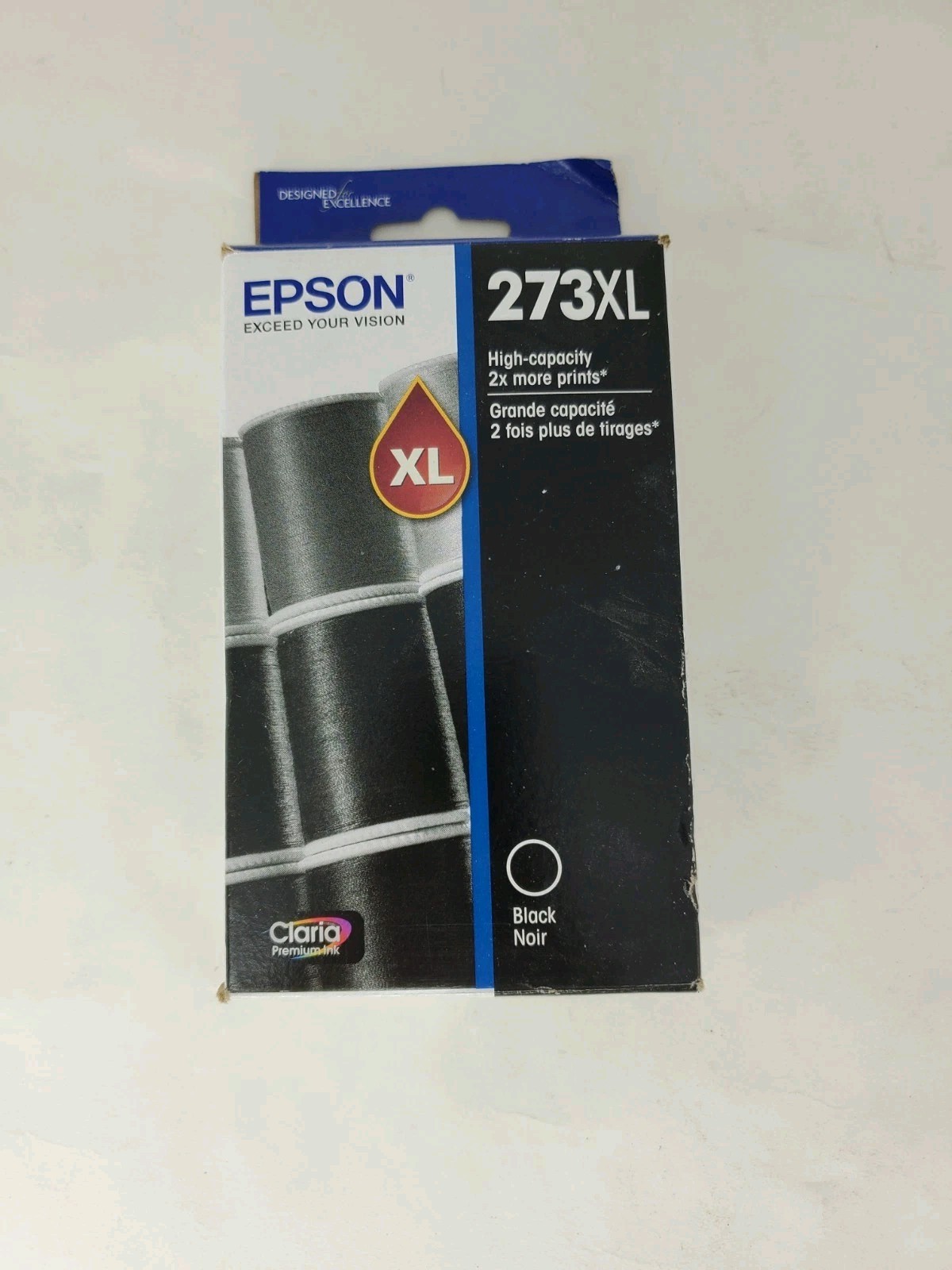 Epson 273XL Claria Premium High Capacity Cartridge Ink Black Exp 01/24