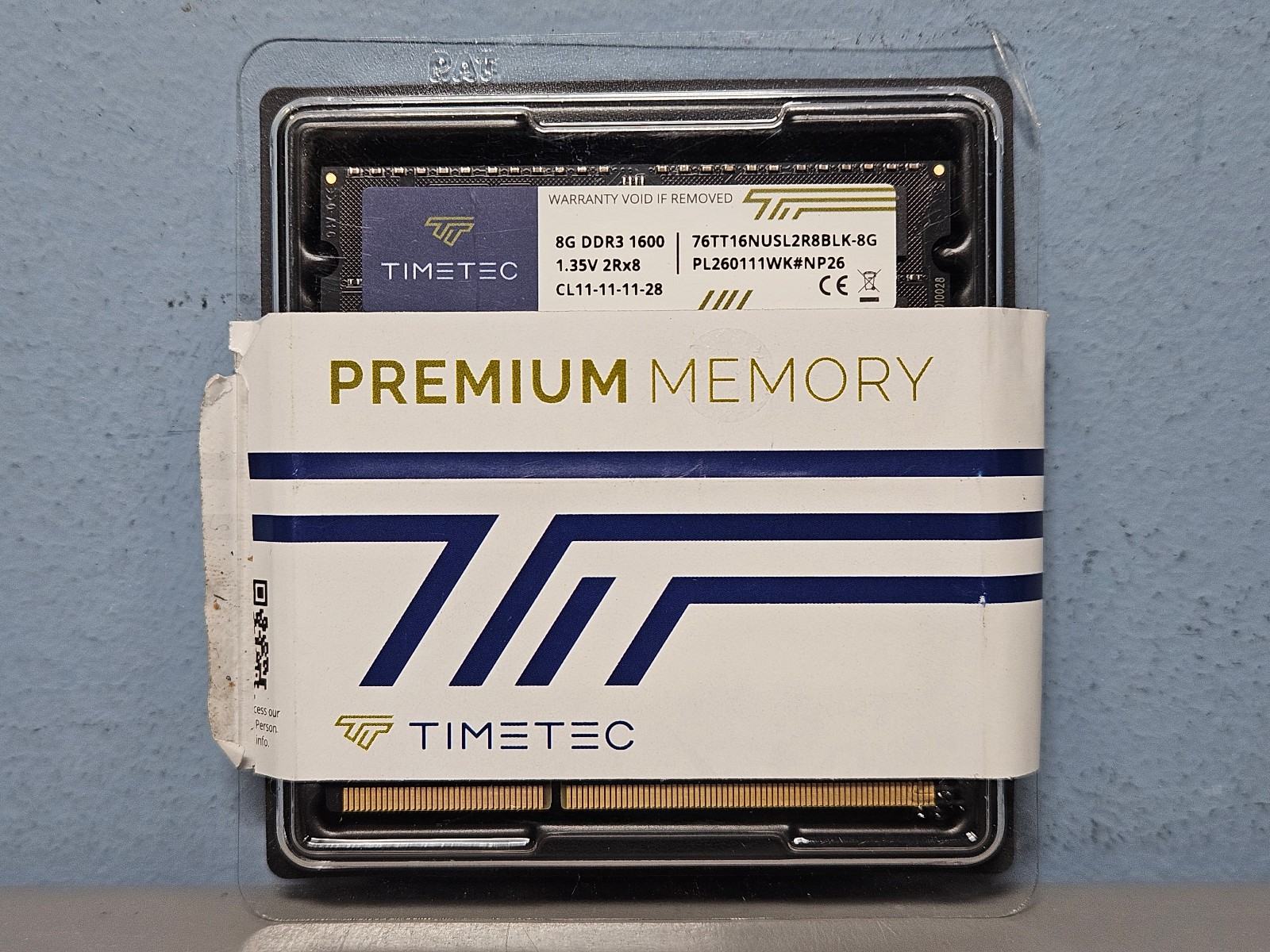 Timetec Premium 16GB Kit (2x8GB) DDR3 1600 Ram Module Upgrade - New