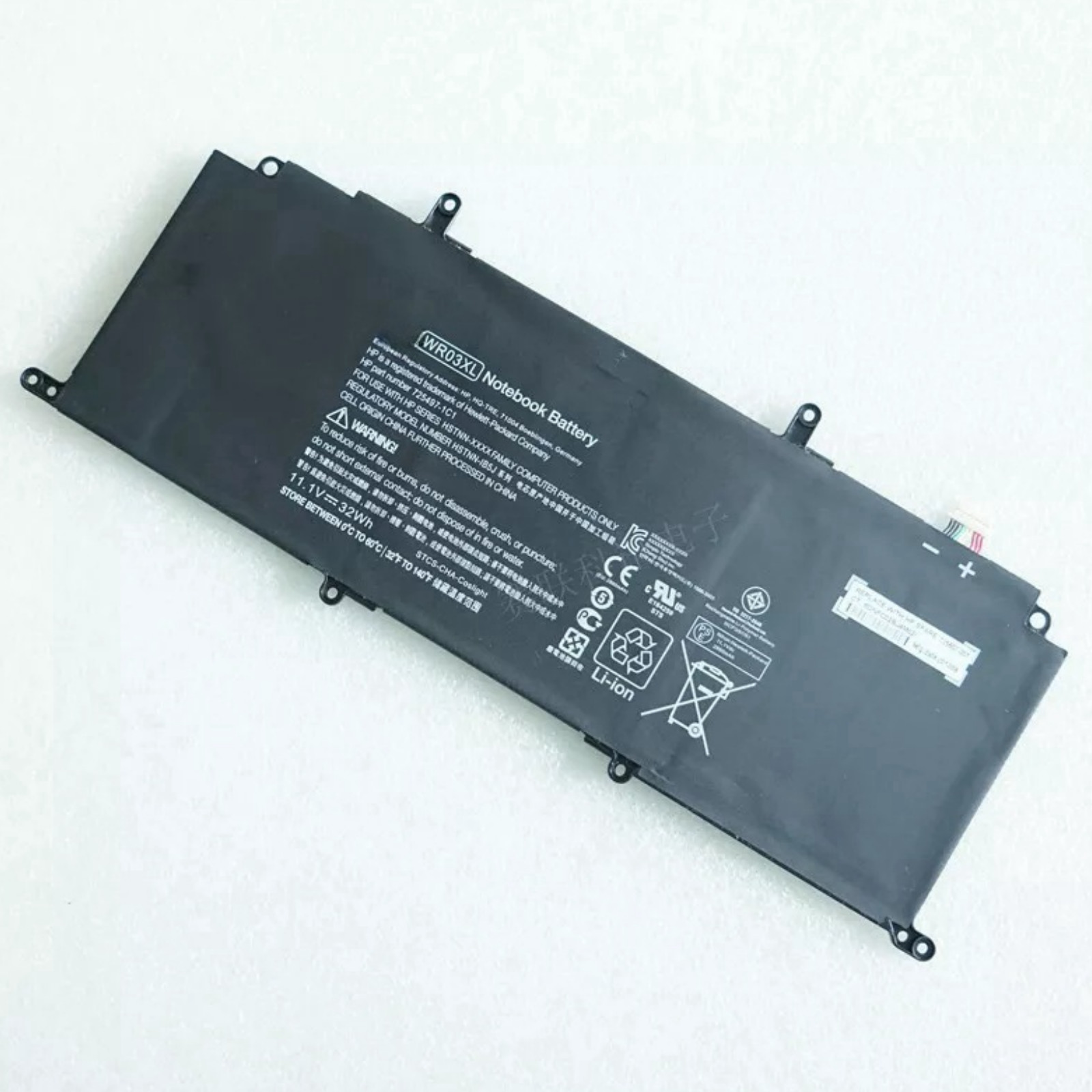 Brand New WR03XL Battery for HP Split X2 13-M000 13-M110DX TPN-Q133 HSTN-DB5J