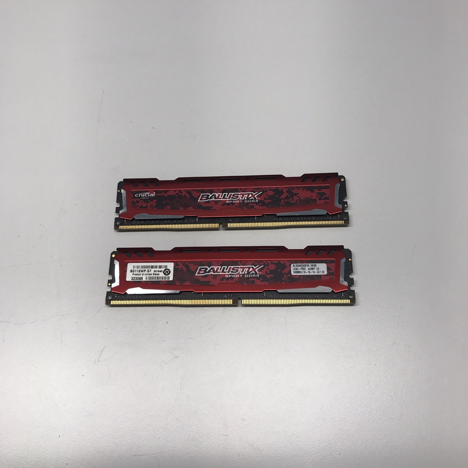 Crucial Ballistix Sport LT 16GB (8GBx2) DDR4 2400MHz RAM (BLS8G4D240FSE.16FBD)
