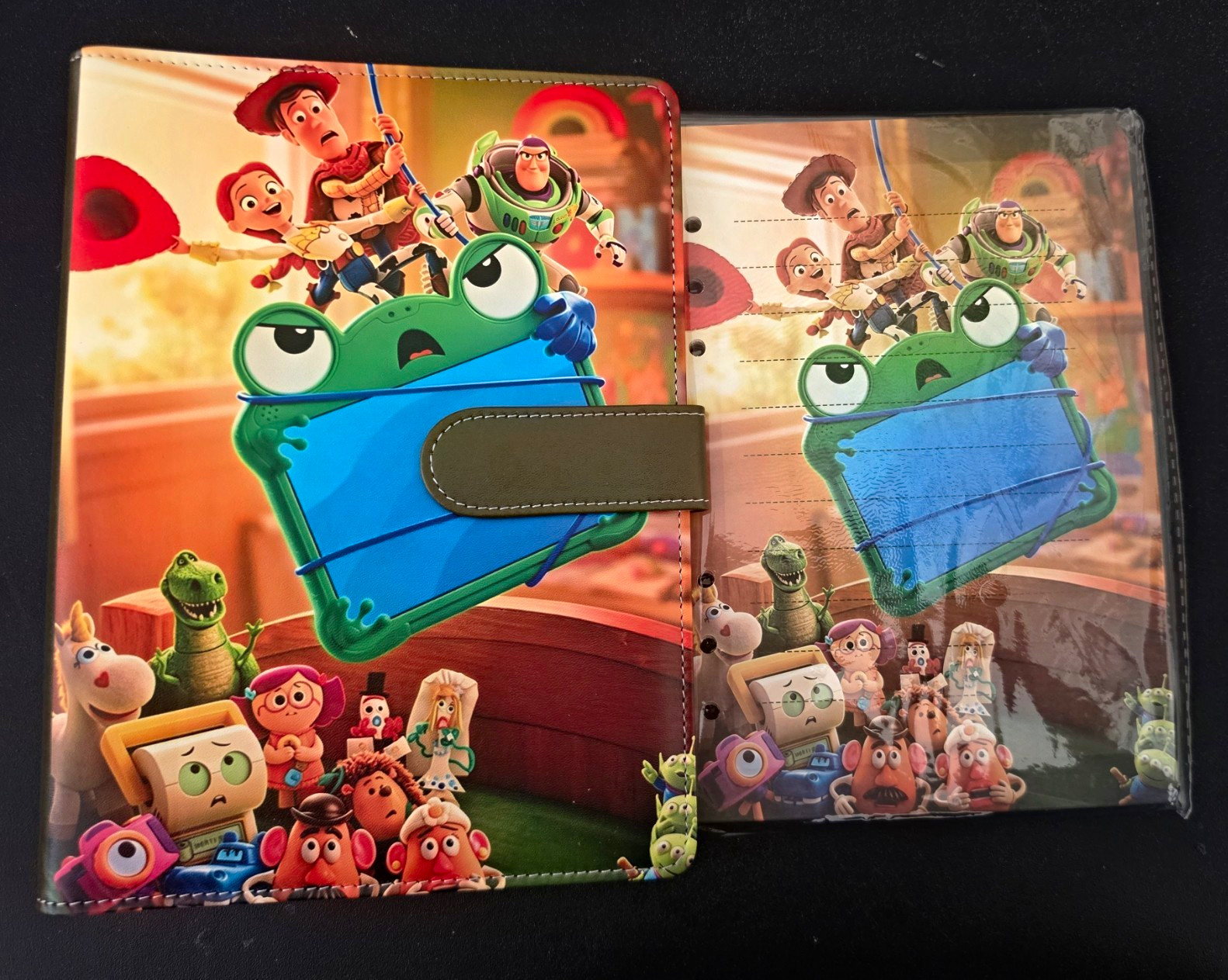 Disney Toy Story Woody Buzz Lightyear Multicolor A5 Binder With Matching Paper