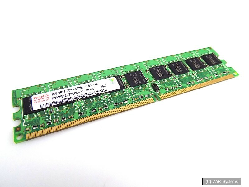 1GB HYNIX HYMP512U72CP8-Y5 AB-C DDR-2 667MHz PC2-5300 RAM Memory Memory
