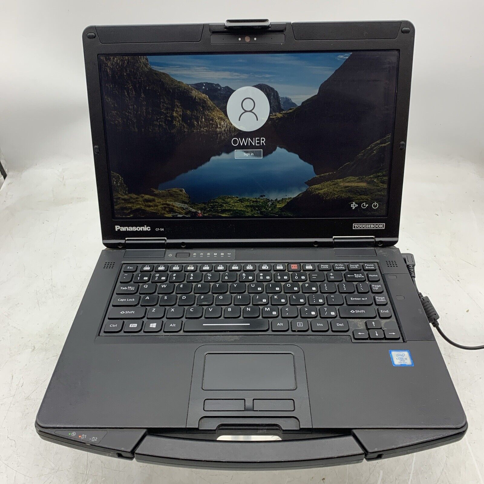 Panasonic CF-54 Mk2 Toughbook Laptop i5-7300U 2.6GHz 16GB RAM 128 GB SSD WIN 10
