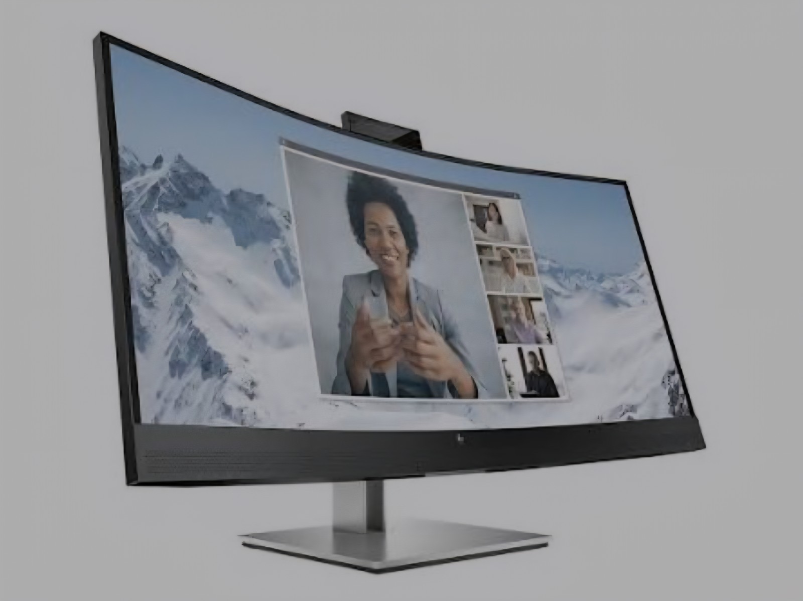 HP E34m G4 34" 75Hz WQHD LED Conferencing Monitor - Black