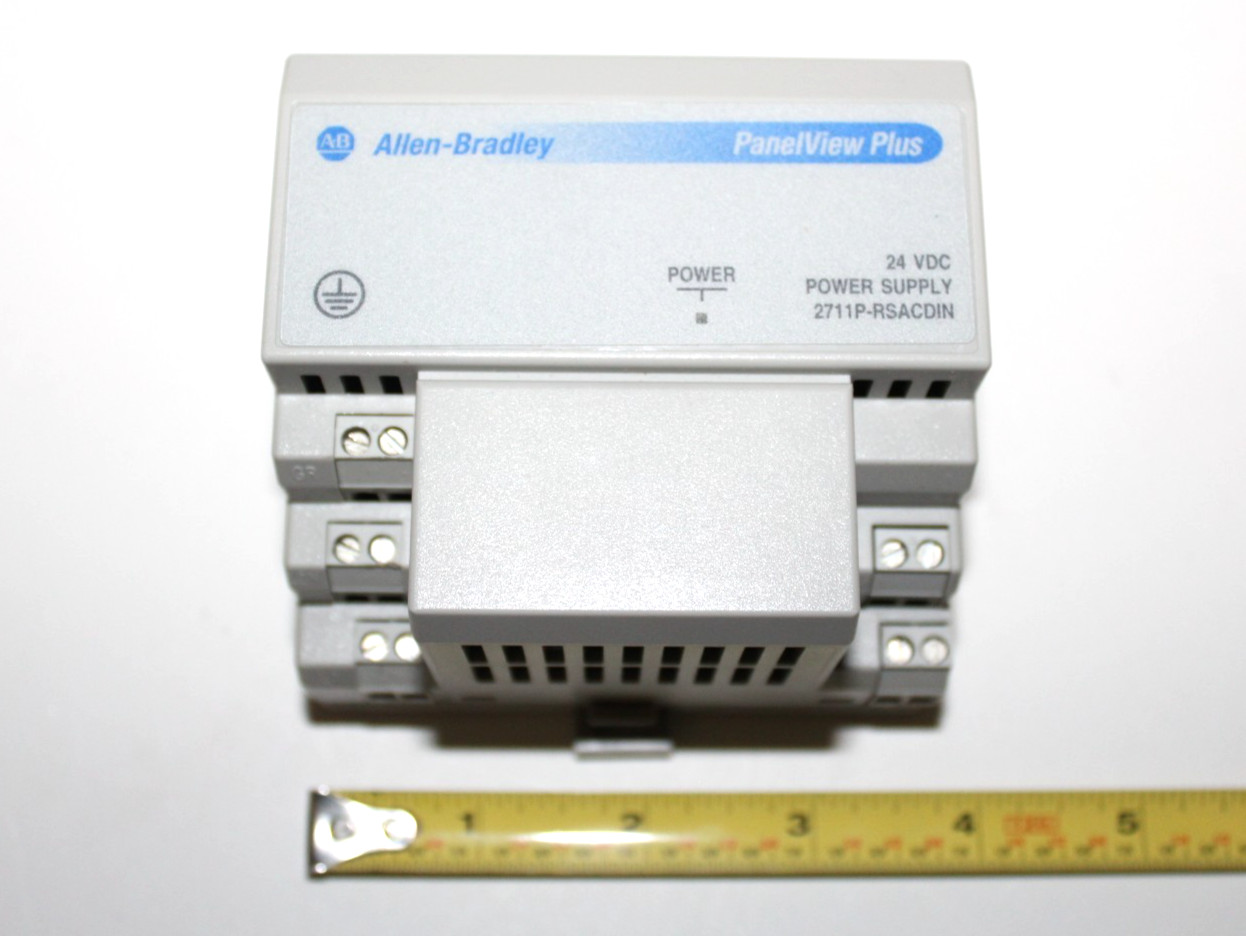 Allen Bradley 2711P-RSACDIN SER A REV A Panelview Plus Power Supply 24VDC