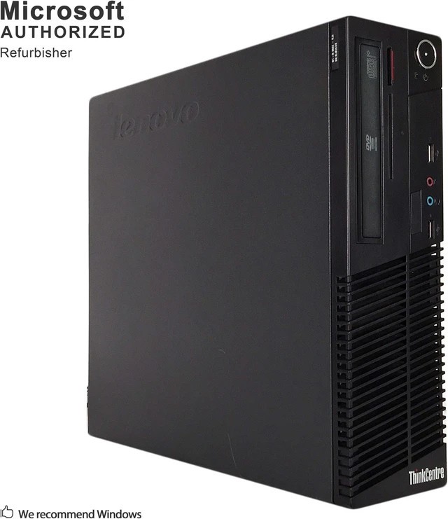 Lenovo ThinkCenter M73 SFF Intel 4570 8GB DDR3 Brand 240GB SSD USB 3.0 i5-4570