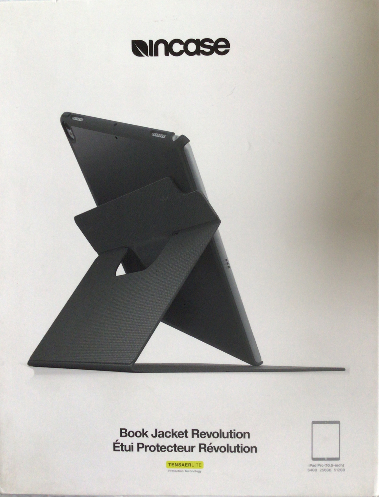 Incase Book Jacket Stand Case cover for Apple iPad Pro 10.5" Gray