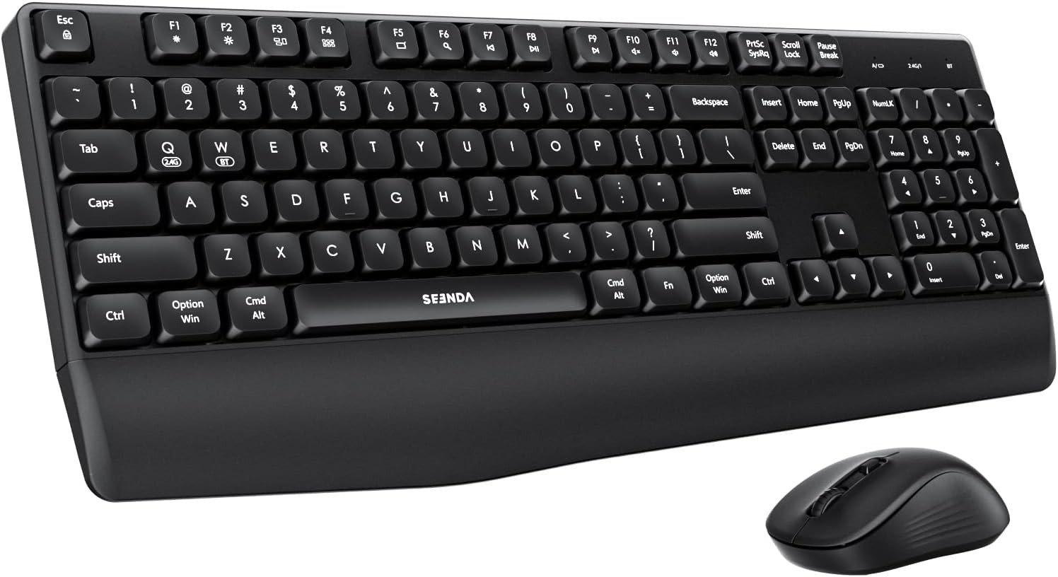 Seenda COE200 2.4G + Bluetooth Wireless Keyboard & Mouse Combo