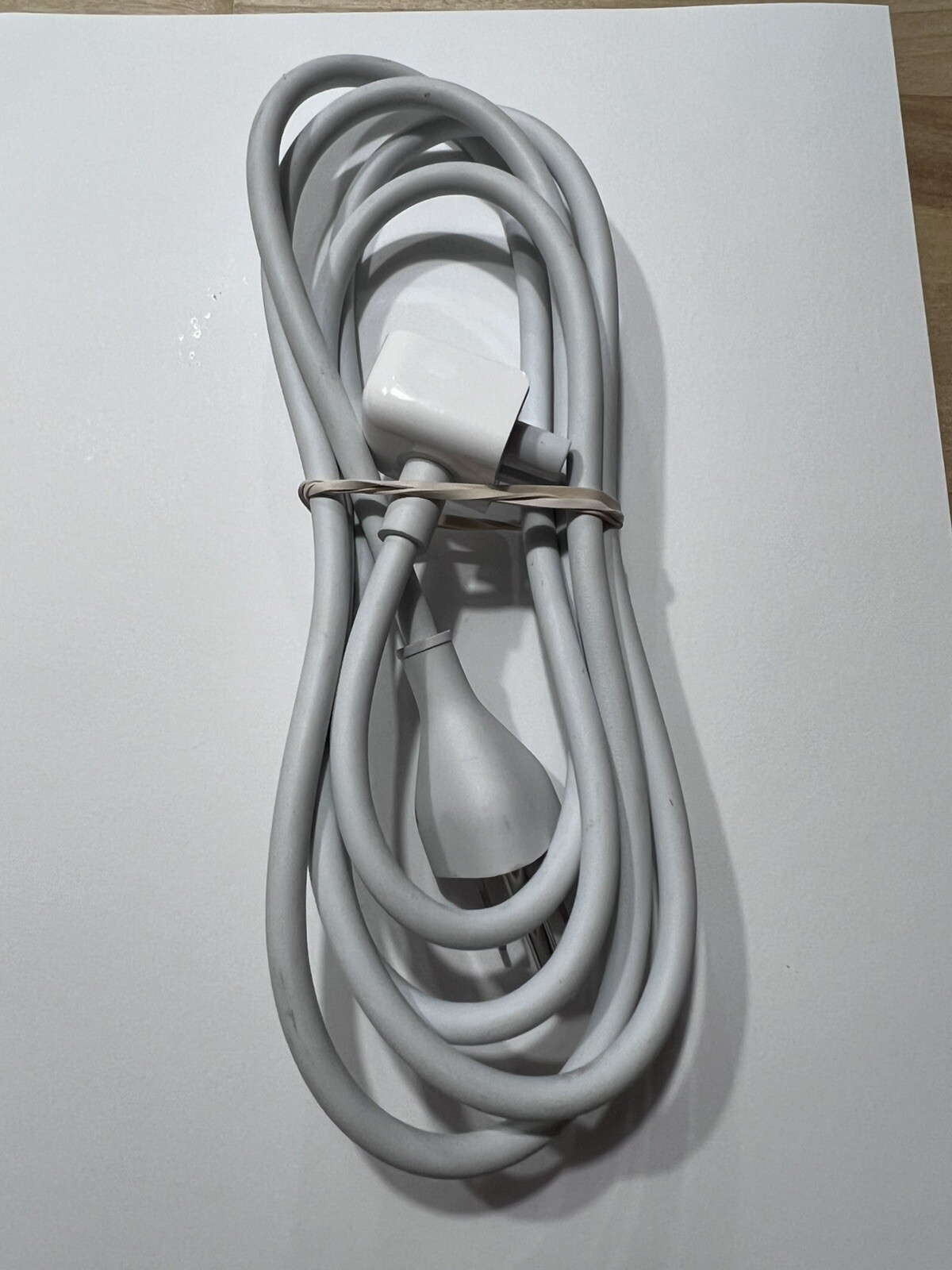 White Longwell Original Apple LS-7A 2.5A 125V 3-Prong AC Power Cord E344534 OEM