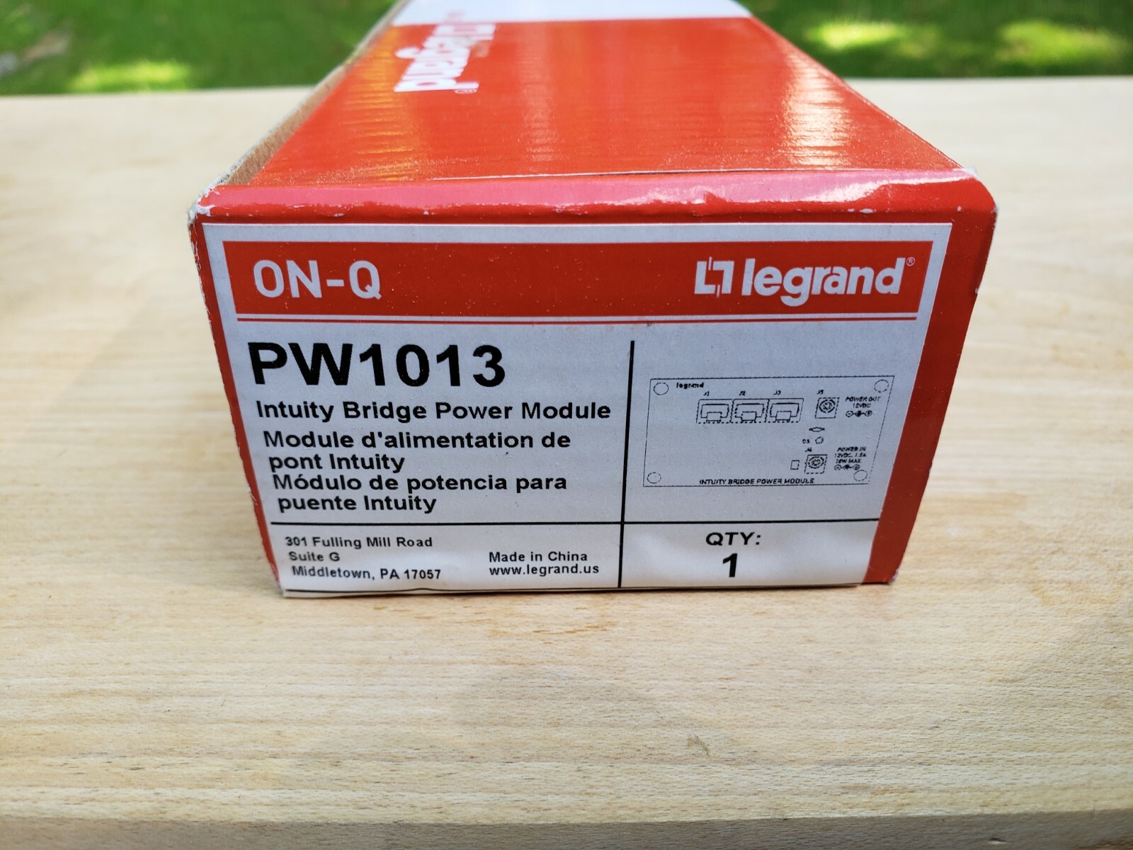 NEW SEALED On-Q Legrand PW1013 Intuity Bridge Power Module