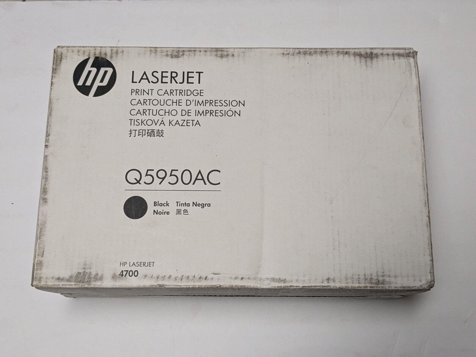 New Genuine OEM HP Q5950AC Black Toner Q5950AC Q5950-00905 LaserJet 4700