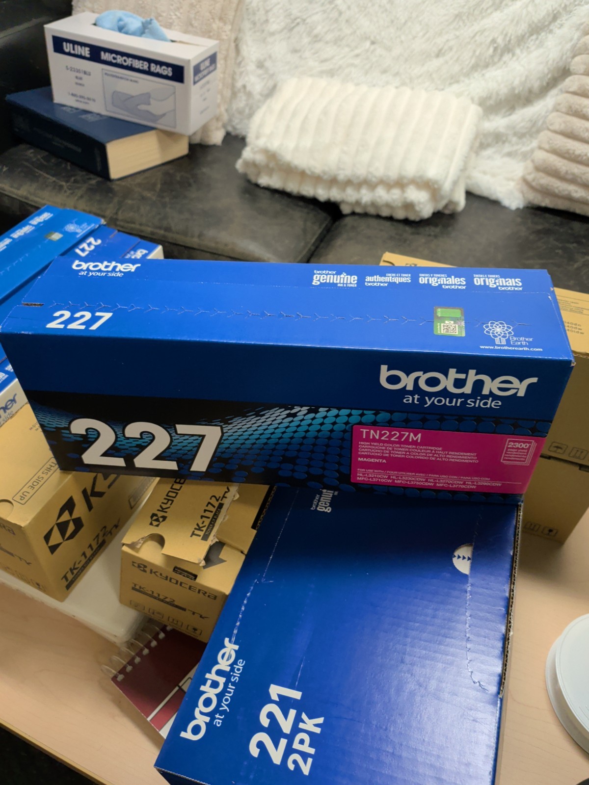Brother TN227M Magenta High Yield Toner Cartridge