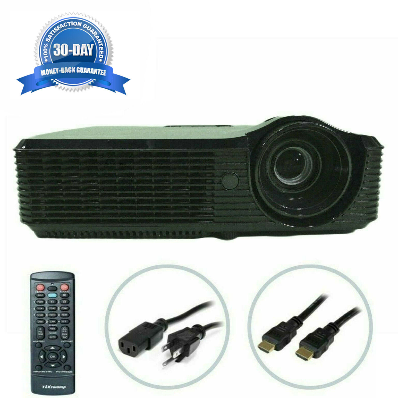 Acer X1220H DLP Digital Projector 3D Multimedia 2700 ANSI HD HDMI 1080p w/Remote