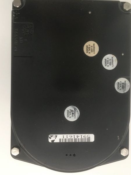 Dec rz35-e, 50pin hh, scsi, rev f02, rf35/rz35,825mb