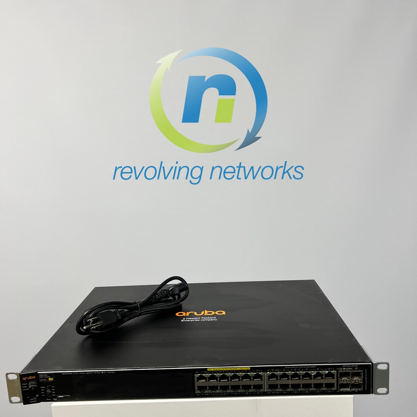 HPE ARUBA 2530-24G J9773A PoE+ 24-PORT GIGABIT ETHERNET SWITCH J9773-60201