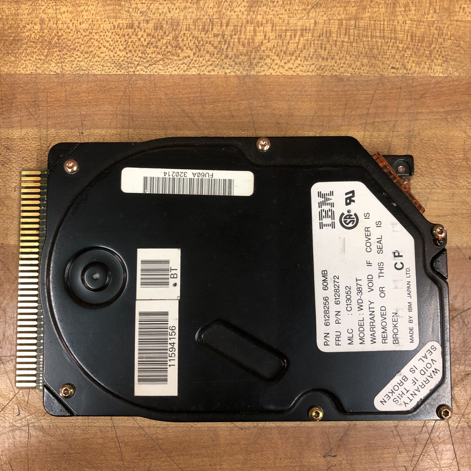 Western Digital WD-387T 60MB Hard Disk Drive for IBM Personal System/2 Computer
