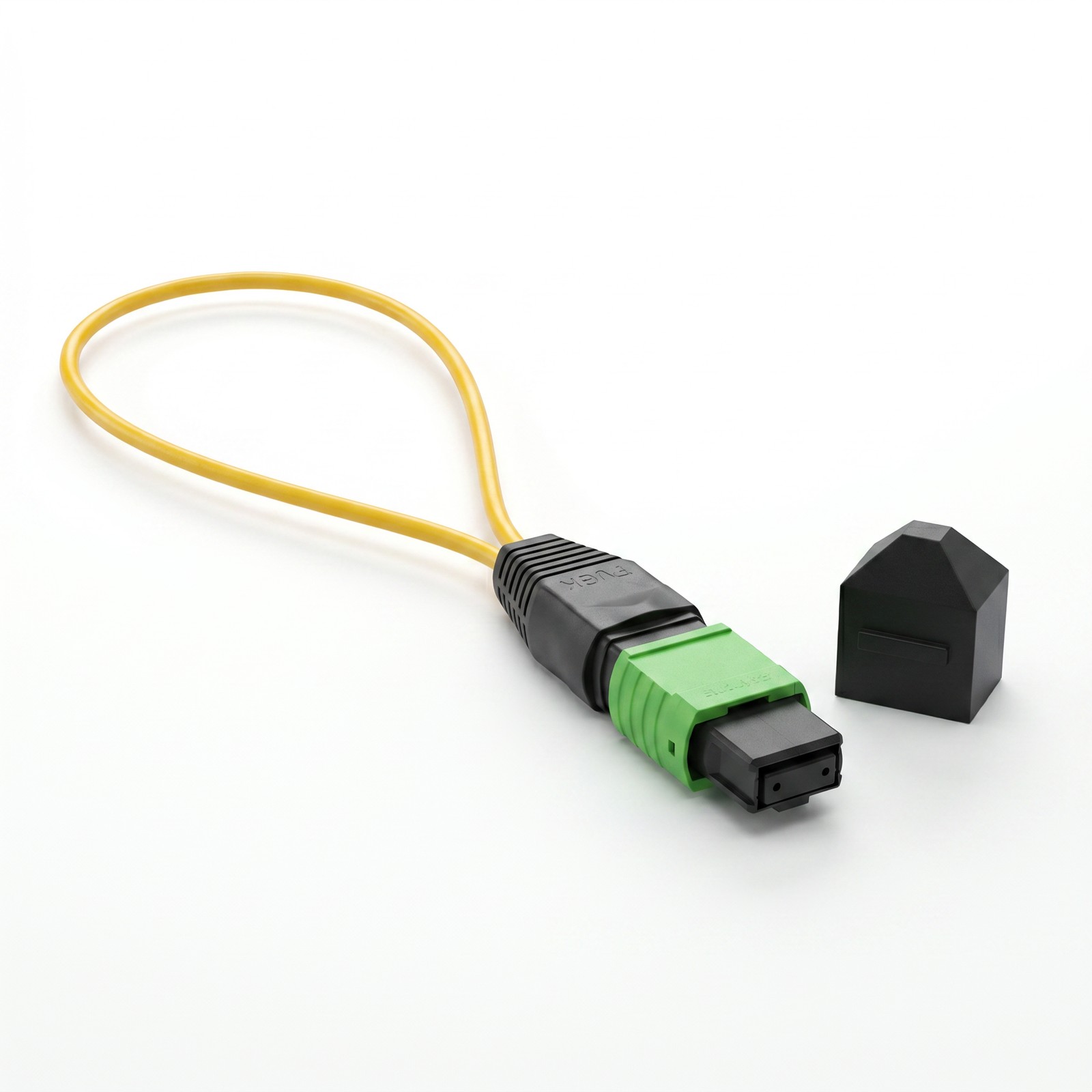 12 Core Single Mode MPO Female Fiber Loopback Adapter Optical Test Plug