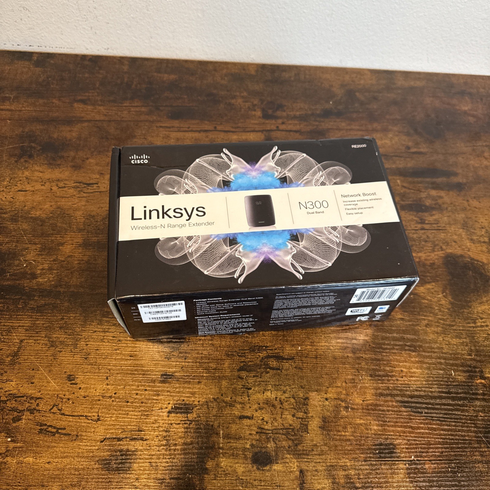 Linksys Wireless-N Range Extender RE1000-NT N300