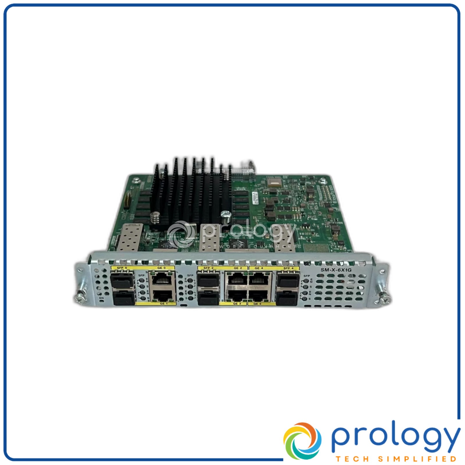 *Brand new* Cisco SM-X-6X1G SM-X module with 6-Port dual-mode GE/SFP 1YrWty