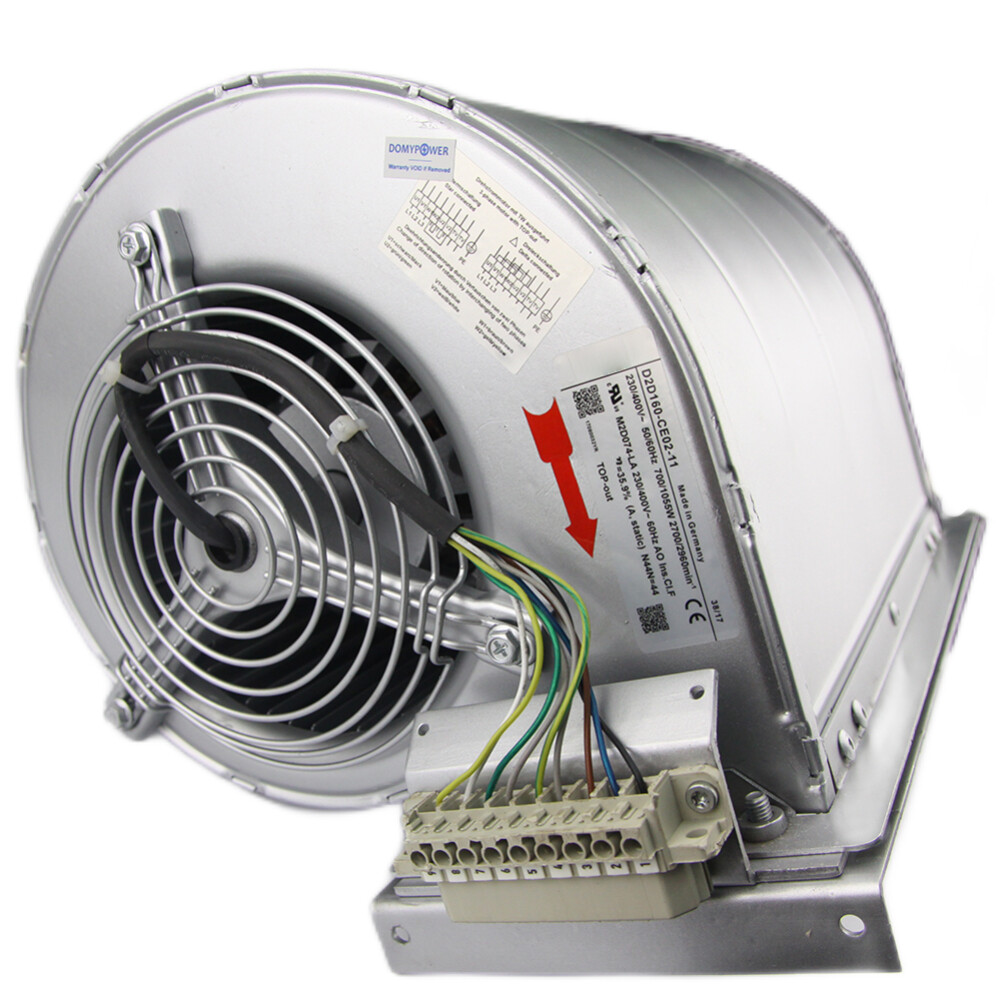 Cooling Fan D2D160-CE02-11 compatible Inverter Centrifugal 230/400V 700W