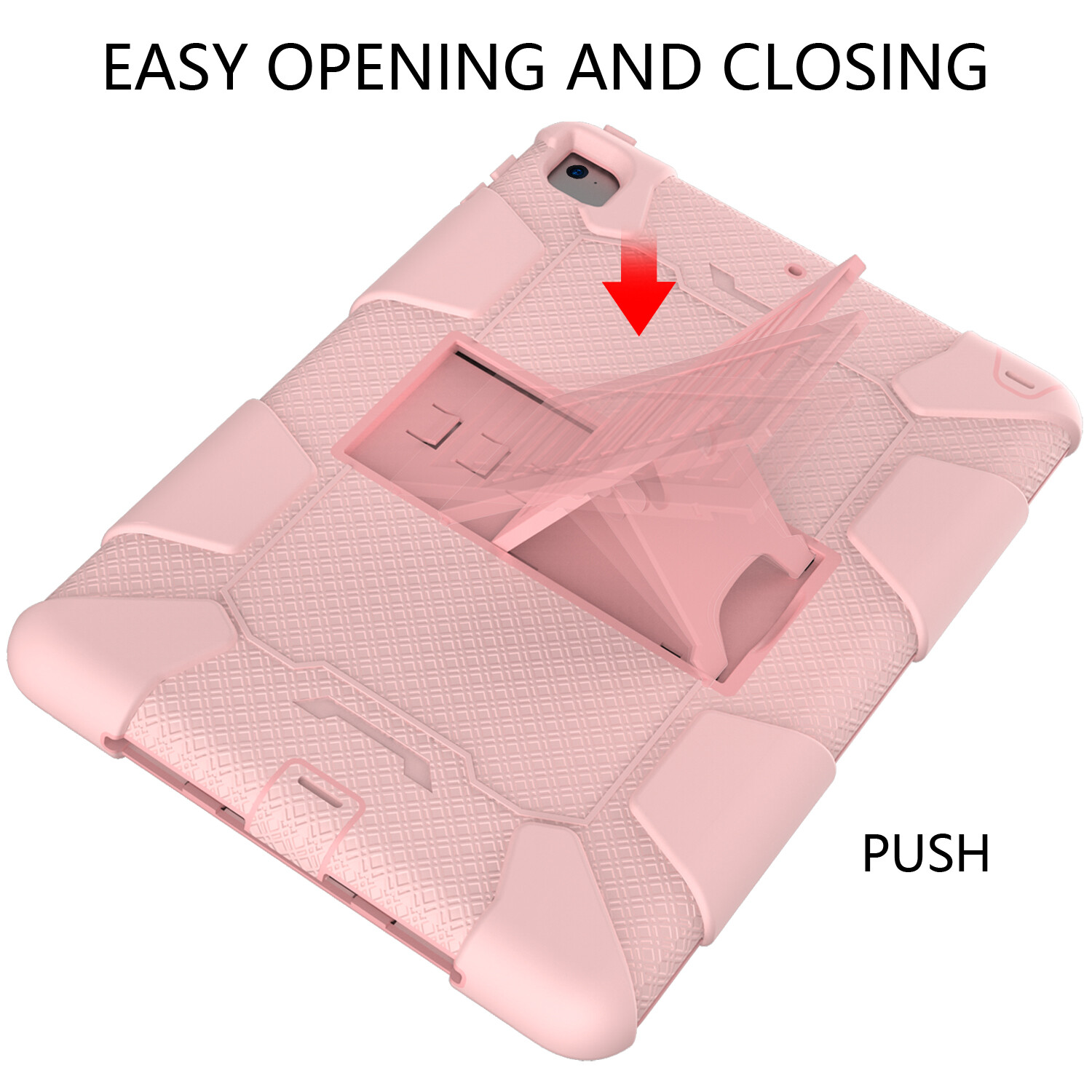 For i Pad 10.2 inch 7th Gen 2021/8th 9th Gen Tablet Hybrid Hard Case Heavy Duty