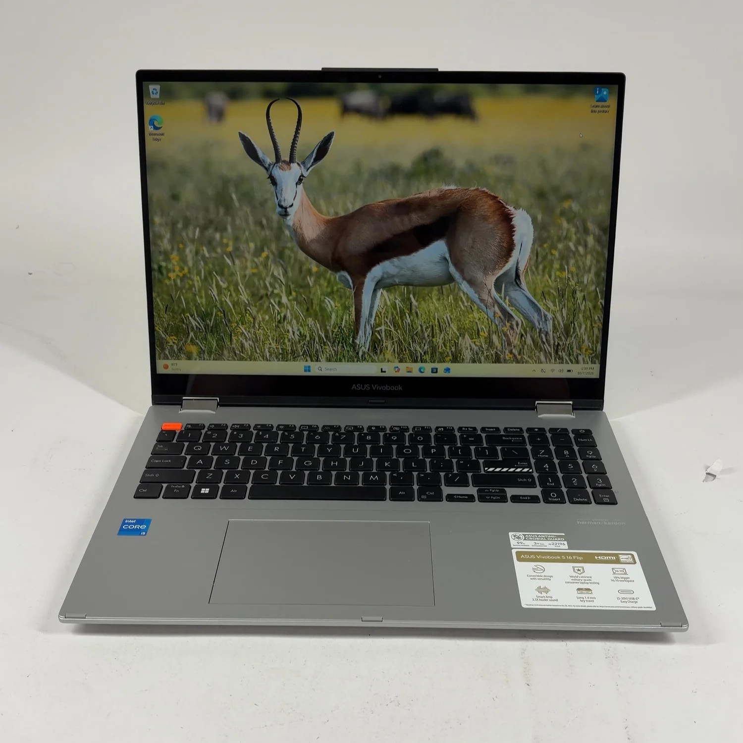 Asus Vivobook S 16 Flip TP3604V 16" i5-13420H 2.1GHz 8GB RAM 512GB SSD