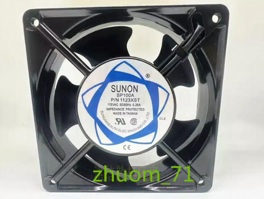 1PC SUNON SP100A 1123XST 115V 0.26A 12038 cooling fan