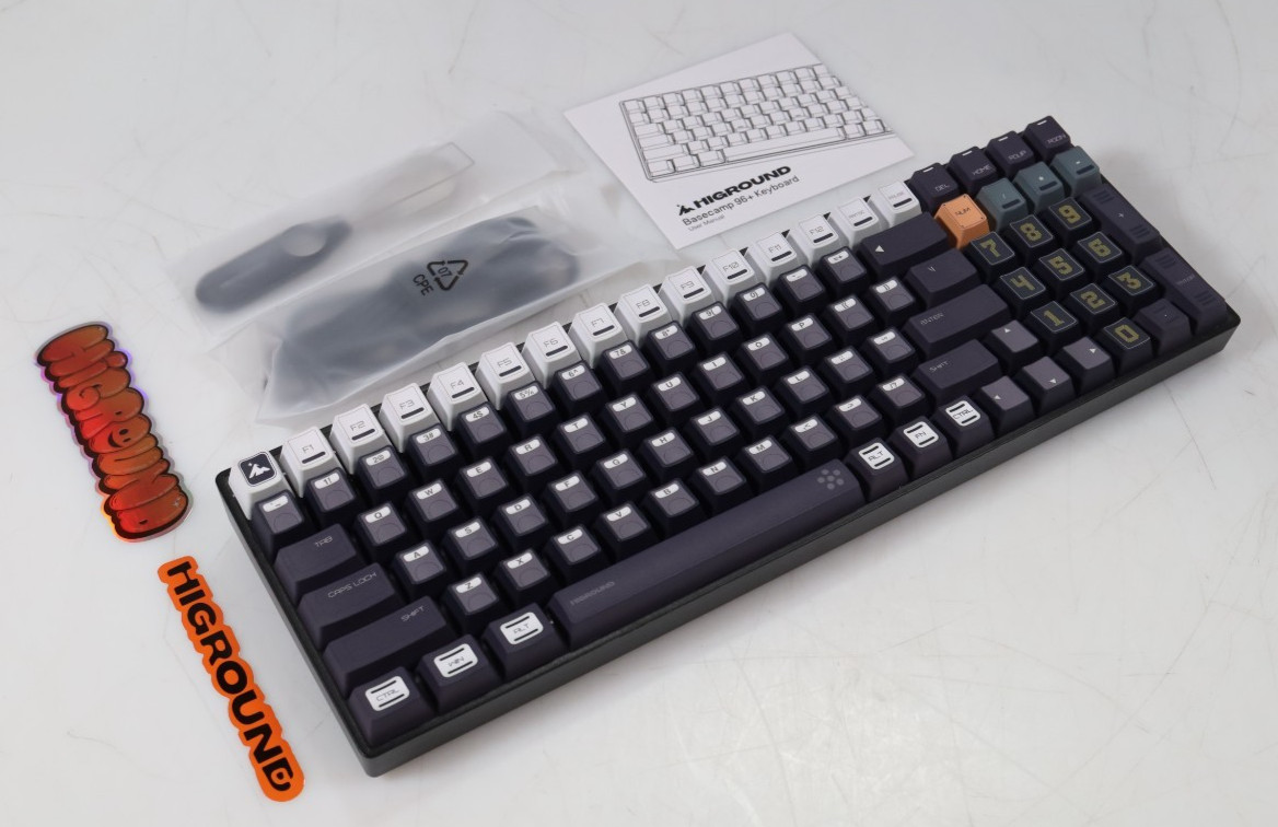 Higround Basecamp 96+ INPUT Black Wired Mechanical Gaming Keyboard