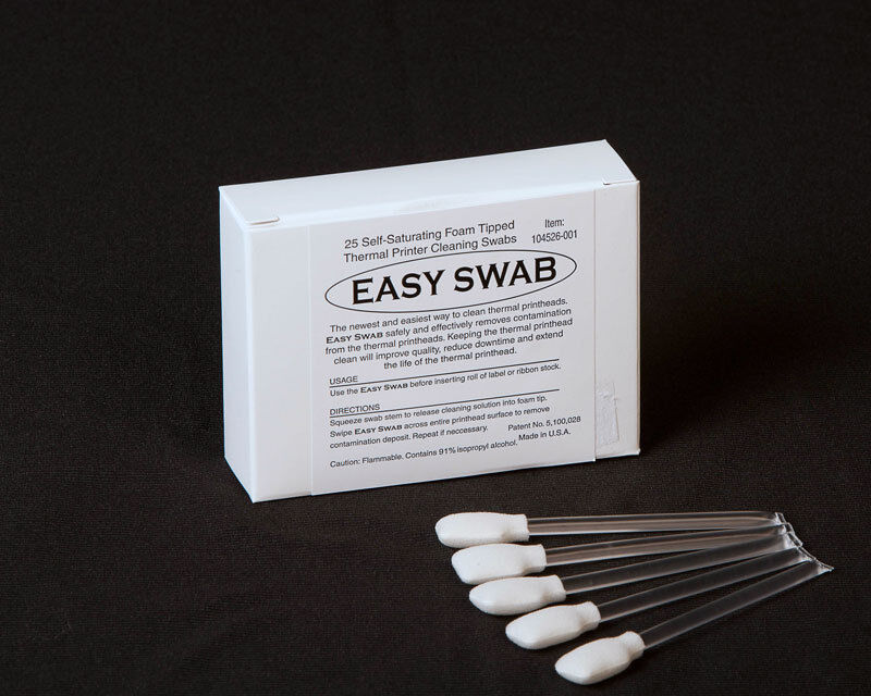 Foam Tip Swab - Self Saturating Popule Swab (in 99% IPA) - Box 25