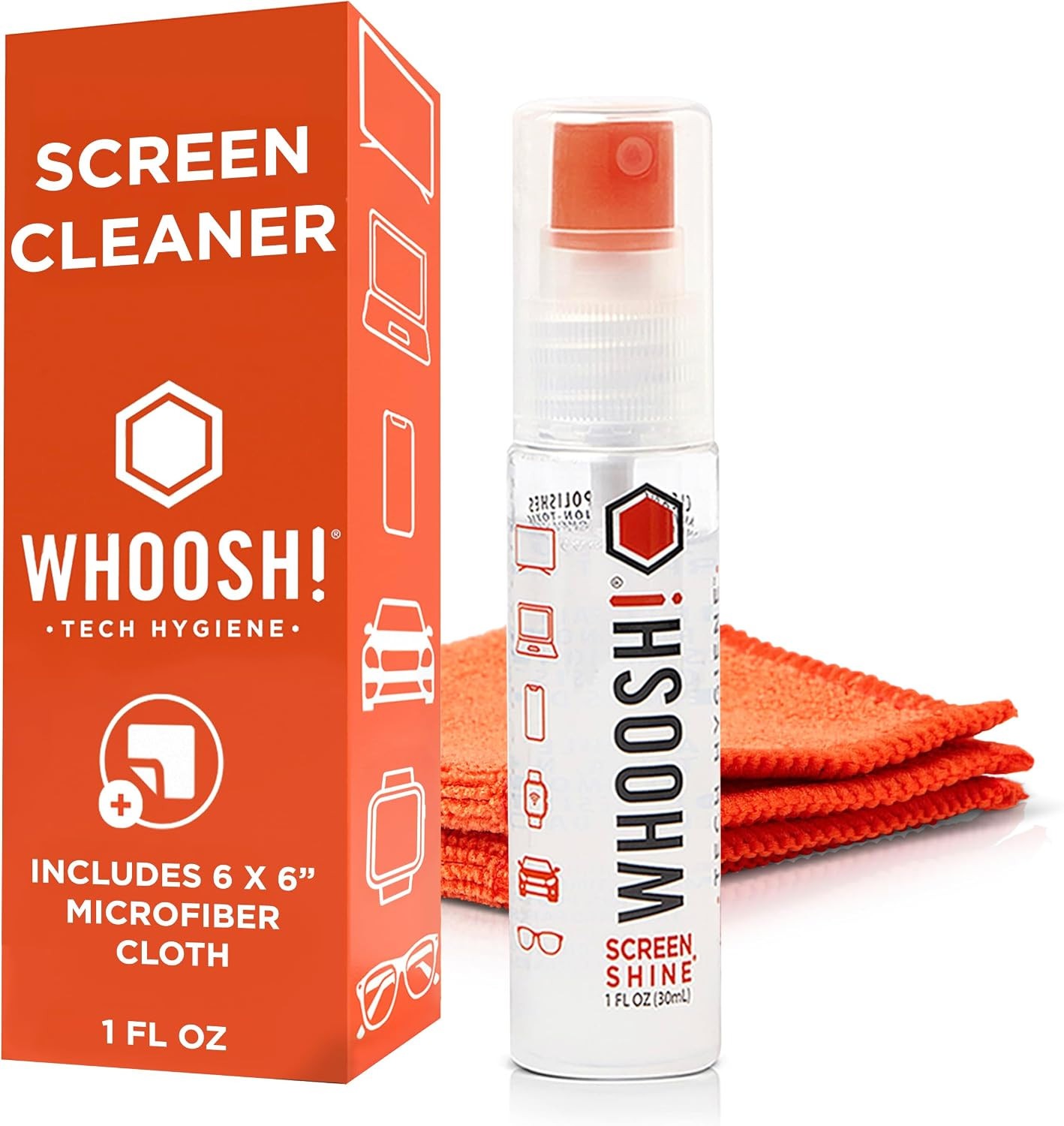  Screen Shine Go – Refillable Screen Cleaner Kit, 1 Fl Oz