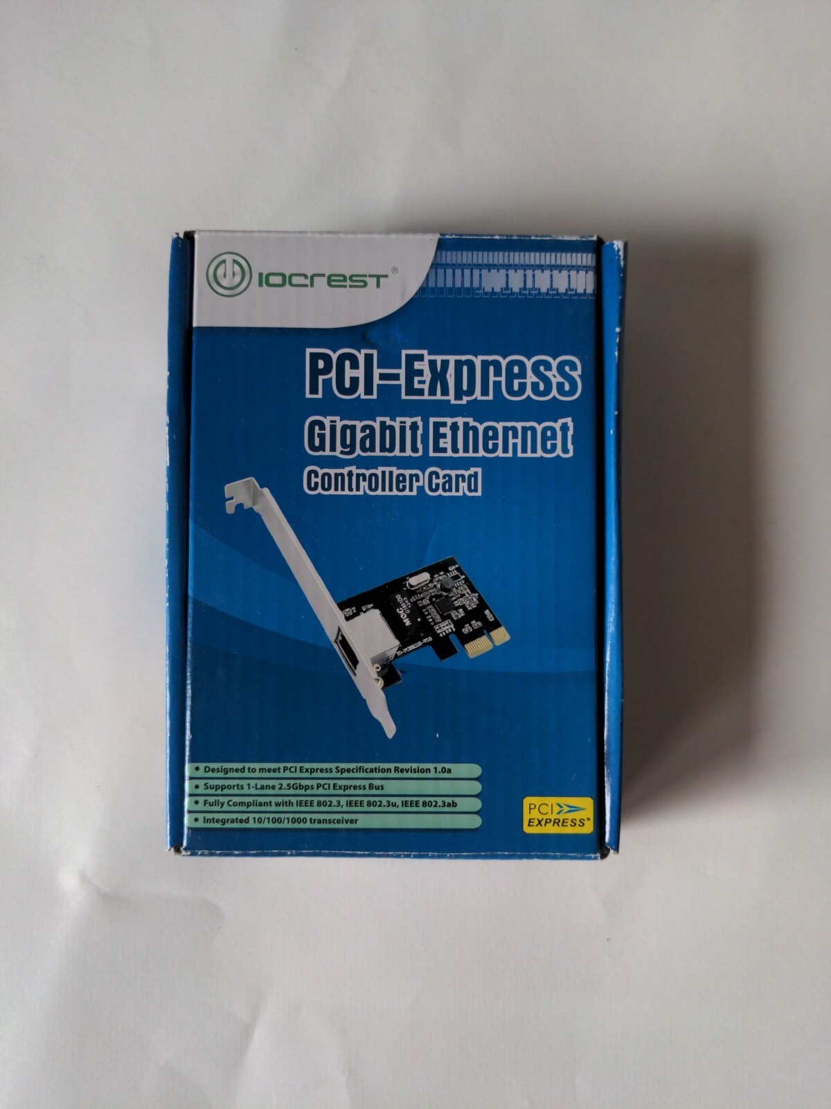 IOCREST pci express gigabit ethernet controller card