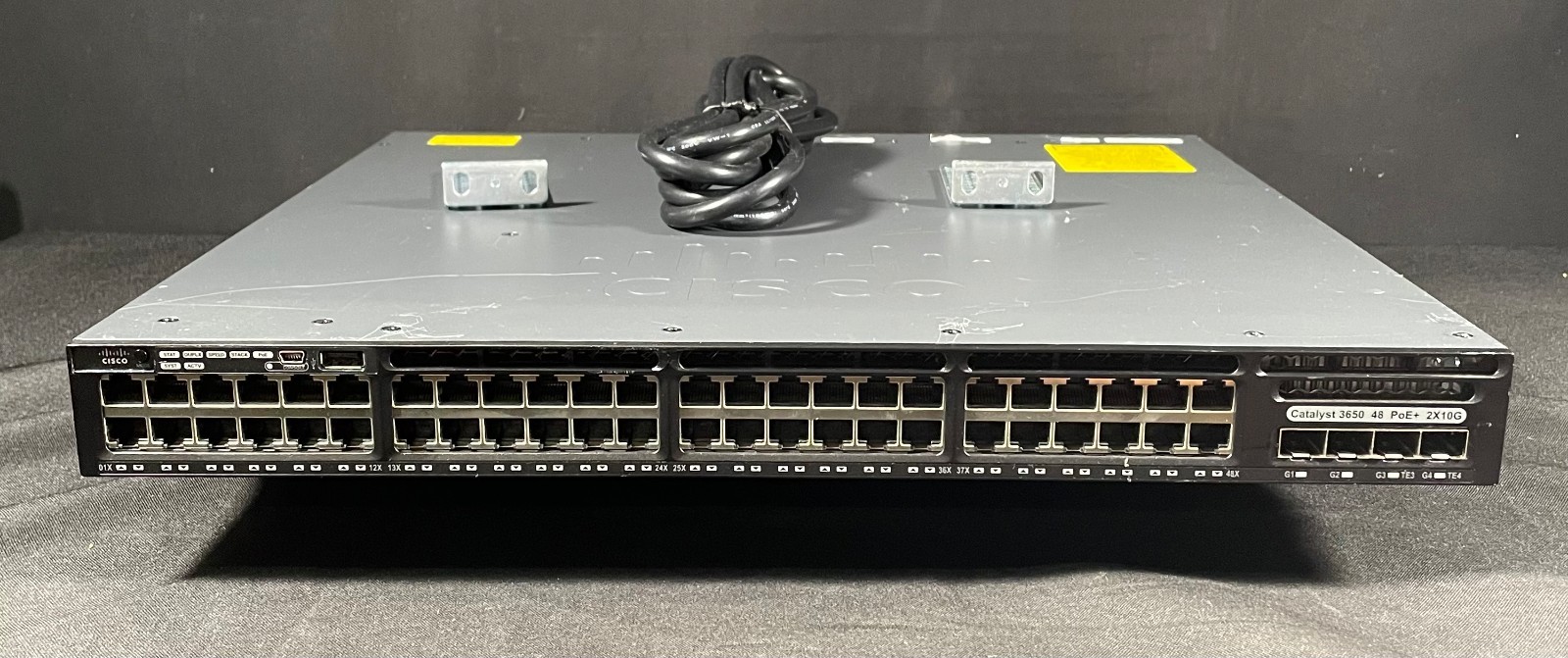 Cisco WS-C3650-48PD-L - 48 Port PoE+ Lan Base Switch - Same Day Shipping