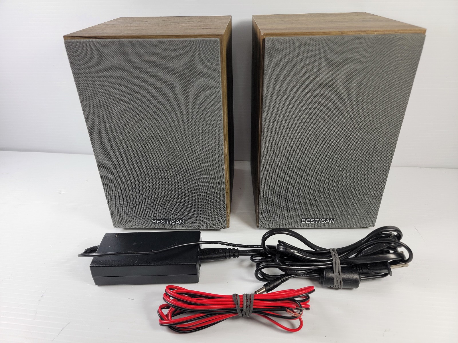 Bestisan SR04F-01 Bookshelf Computer Speakers Bluetooth HiFi Stereo / Look 👀🔥