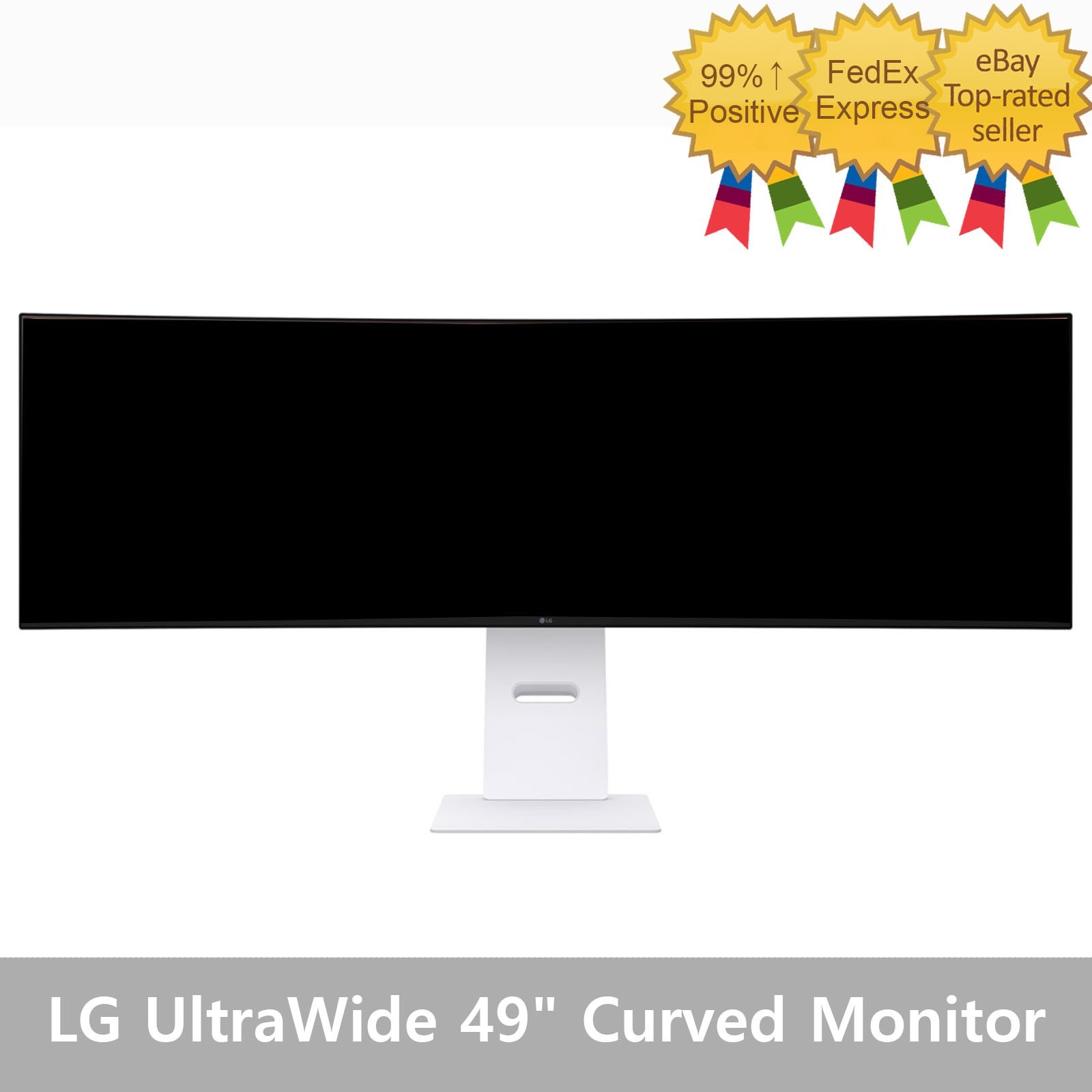 LG 49U950AW UltraWide 49" Curved Monitor Dual QHD Nano IPS 144Hz - Tracking