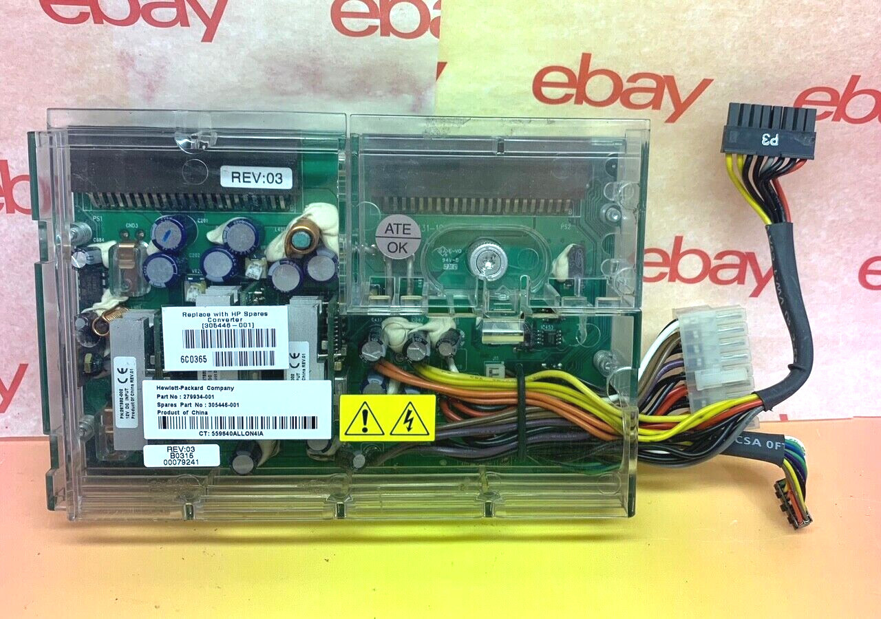 🔥 HP SPARES CONVERTER PART# 279934-001 SPARES# 305446-001 REV:03 (306448-001)