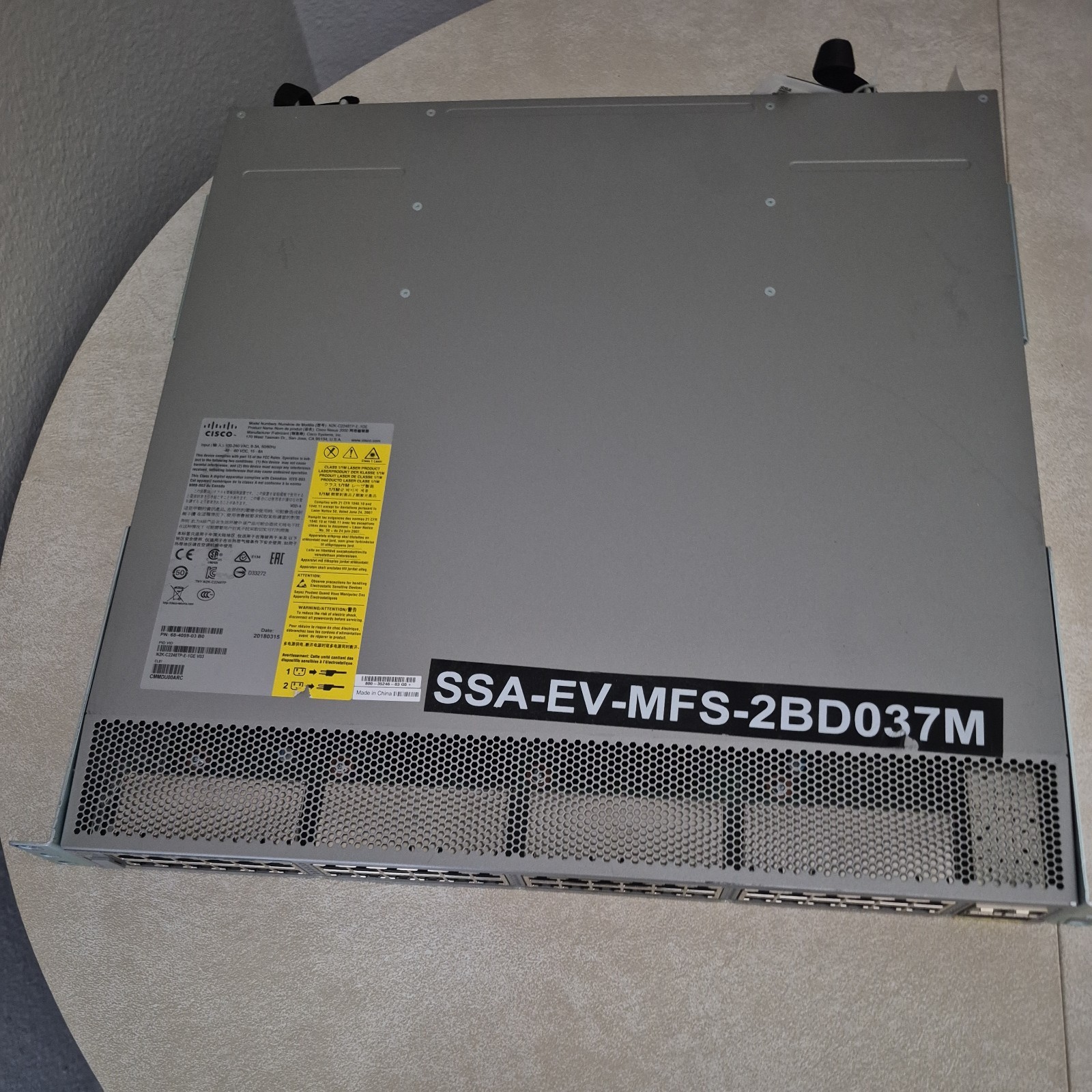 Cisco Nexus N2K-C2248TP-E-1GE 48-Port Fabric Extender Switch