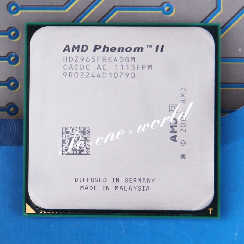 Original AMD Phenom II X4 965 3.4 GHz Quad-Core (HDZ965FBK4DGM) Processor CPU