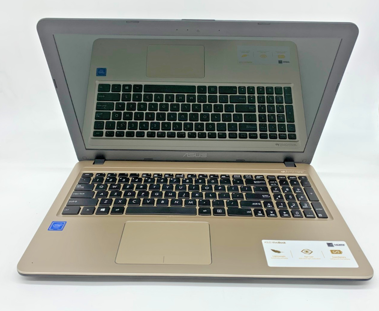 ASUS VivoBook R540M 15.6"Celeron N3350 512GB SSD 4GB DDR4 Black ADN GOLD-GOOD