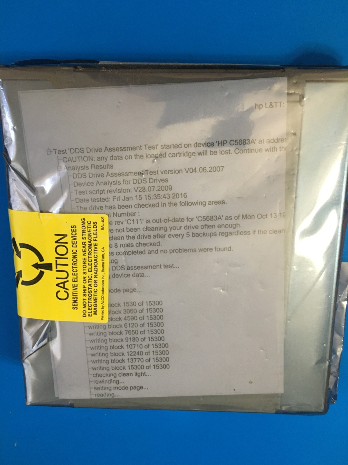 HP C7497A SureStore  DAT 40 Tape Drive P/N: C7497-60003 DDS-4 - .
