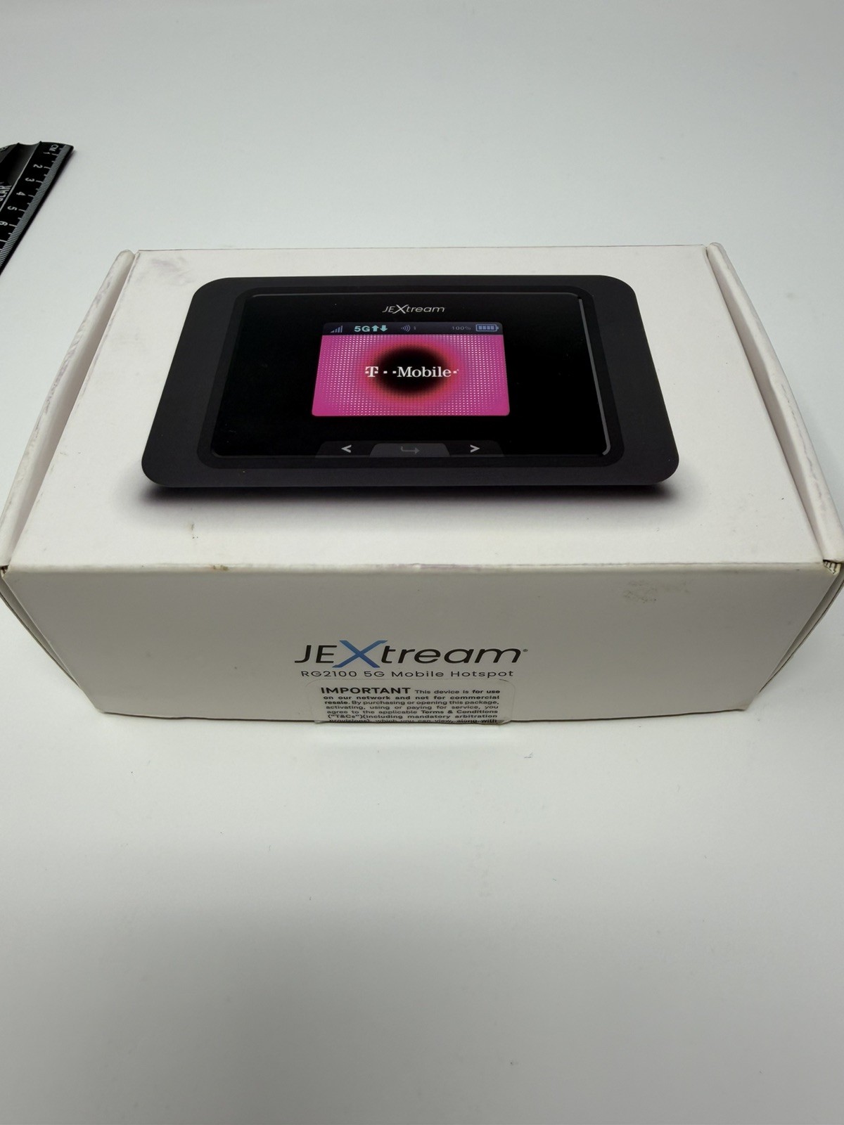 Franklin Wireless JEXtream RG2100 (T-Mobile) 5G WiFi 6 Mobile Hotspot Router
