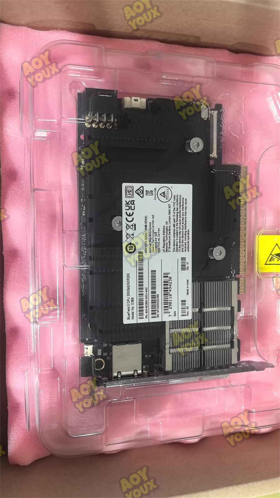 NVIDIA BlueField-3 DPU 200Gb Network Card 900-9D3B6-00CV-AA0 Free delivery
