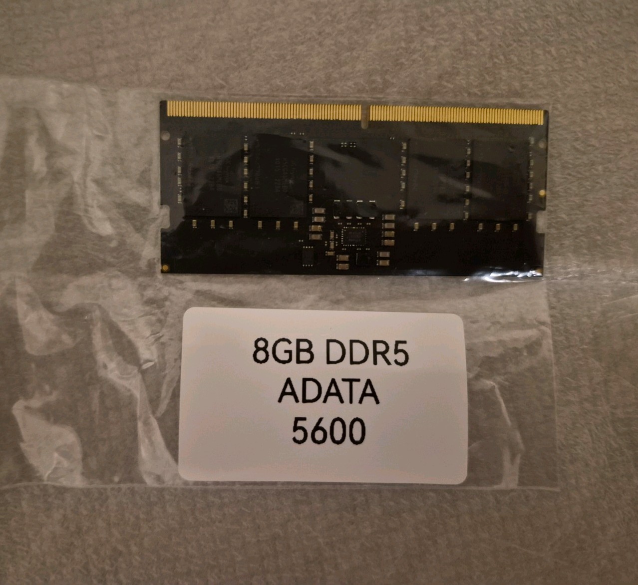 ✅ ADATA Sodimm DDR5 8GB 5600 Mhz 260 pins Premier Single Tray Module Memory Ram