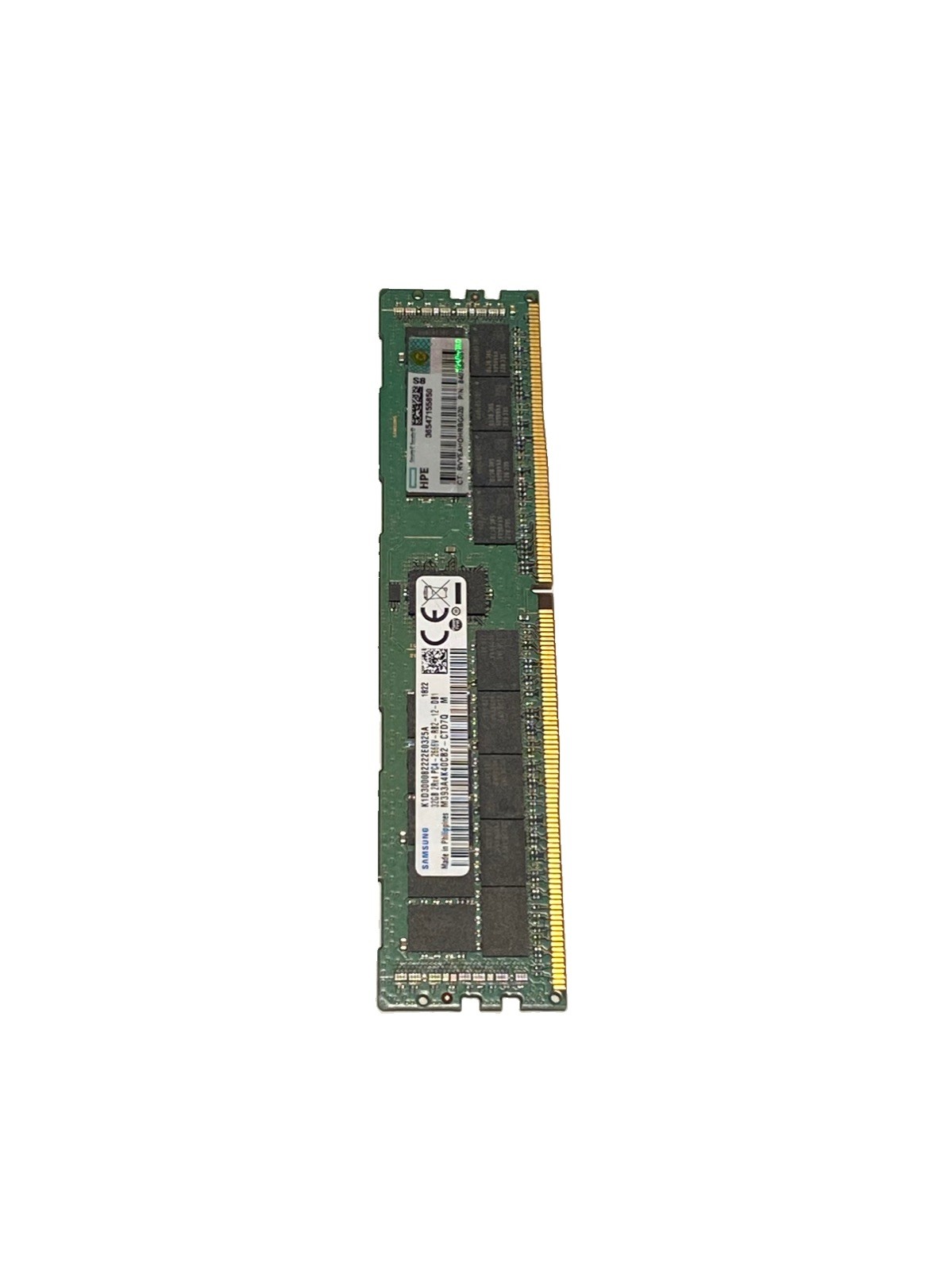 HPE 840758-091 1x32GB PC4-21333R 2Rx4 RDIMM, Samsung M393A4K40CB2-CTD7Q