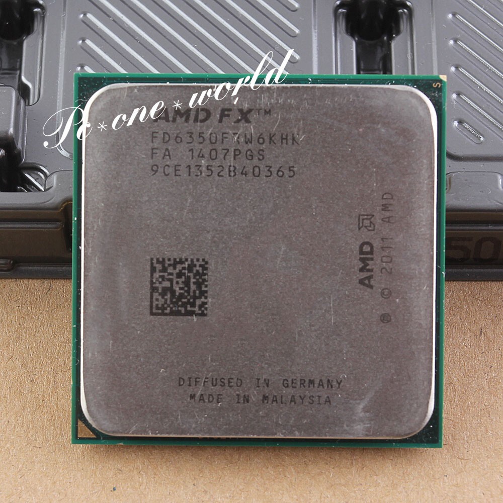 100% OK FD6350FRW6KHK AMD FX-Series FX-6350 3.9 GHz Processor Socket AM3+ CPU
