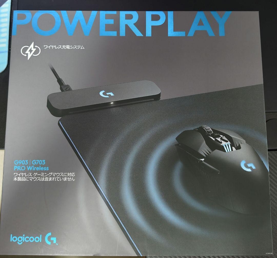 Logicool G-PMP-001 P-R0001 POWERPLAY Wireless Charging Mouse Pad Japanese
